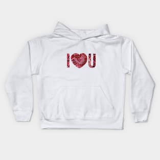 I love U Kids Hoodie